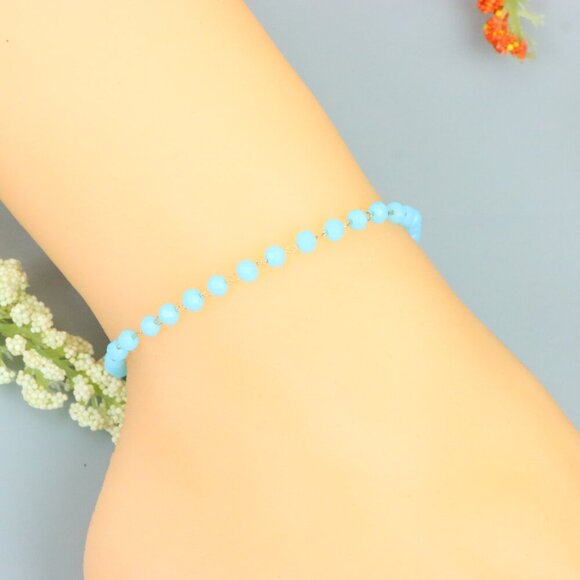 Handmade Anklet – A Stylish Choice for Women, Thoughtful Gift Idea, EVCH1196 - Picture 4 of 10